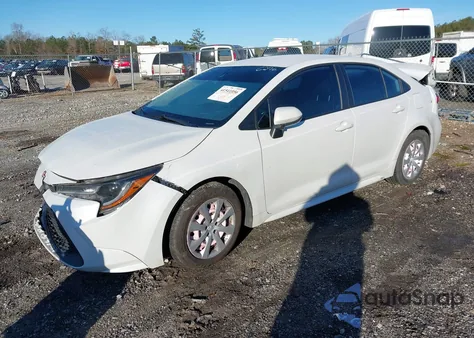 2022 Toyota Corolla Le из США, поврежденный, VIN 5YFEPMAEXNP286276